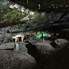 洞窟探検/ドライブ/フォロー大歓迎/風景/おでかけ/旅行 神秘的な洞窟の景観、インディジョーンズの…(1枚目)