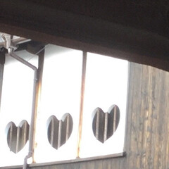 ハートの窓/LIMIAおでかけ部/フォロー大歓迎/おでかけ/風景/住まい/... 木造3階建ての旧川本邸のハートの窓が、素…(1枚目)
