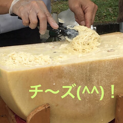 換気/野外/フードコート/チーズチーズチーズ/パスタ/岡山ハンドメイドフェスタ/... チーズチーズチーズ！毎年、イベントで食べ…(1枚目)