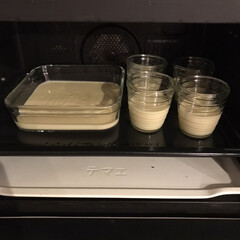 iwaki 耐熱ガラス 保存容器 システムセットパック&amp;レンジ グリーン PSC-PRN-G7(その他キッチン、台所用品)を使ったクチコミ「この前作ったヨーグルトケーキが簡単過ぎた…」(2枚目)
