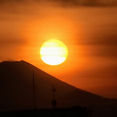 夕日/空/富士山🗻/風景 🌈🌺🐢💃🌴こんばんは(*^▽^*)ノです…(1枚目)
