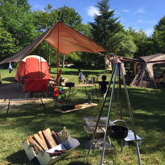 camp/アウトドア/お出かけ/北軽井沢スウィートグラス/軽井沢/キャンプ/... 涼を求めて避暑地軽井沢でキャンプ♬
今年…