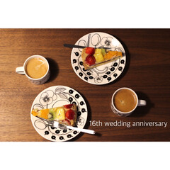結婚記念日/タルト/ケーキ/LIMIAごはんクラブ/フォロー大歓迎/グルメ/... 先日16回目の結婚記念日を迎えました。(1枚目)