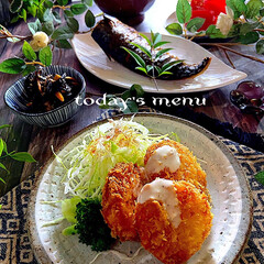 おうちごはん/メニュー/献立/夕飯 皆様お久しぶりです^ ^
最近の近況報…