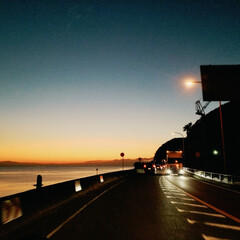 富士山/夕方の海/自然の色/風景 X&#39;masも終わり
新年を迎える準備を始…(2枚目)