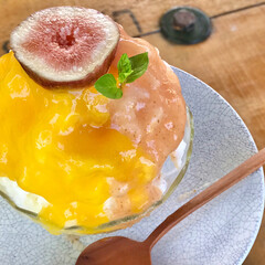 グルメ/料理/キッチン 完熟マンゴーと無花果のかき氷

マンゴー…(1枚目)