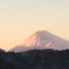 「夕方の富士山🗻」(1枚目)