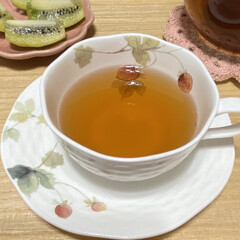 紅茶/箱根山麓紅茶/2020年/２０２０年/カフェトレイ/お家カフェ/... こんばんは(o^^o)
いつもありがとう…(1枚目)