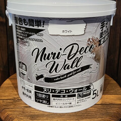 Nuri-Deco-Wall （ヌリ・デコ・ウォール） | アサヒペン(ペンキ、塗料)を使ったクチコミ「モニター当選✨
ヌリデコウォール施行 【…」(8枚目)