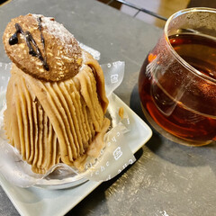 ルピシア/紅茶と一緒に/シュークリーム/モンブランケーキ/シャトレーゼ モンブラン！！マロンちゃんさんのとこで見…(2枚目)