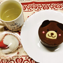 クマさんチョコケーキ/聖バレンタインデー にこにこにっこり☺️
笑顔が可愛いクマさ…(1枚目)