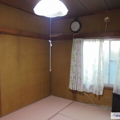 珪藻土/塗り壁/リノベーション/和室/壁の色 大阪・八尾市の戸建て住宅。ビフォーは黄土…(1枚目)