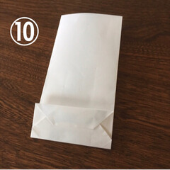 ペーパーバッグ/紙袋/雑貨/ハンドメイド/工作 ①コピー用紙で紙袋を作る

② コピー用…(10枚目)