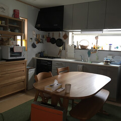 キッチン/住まい 台所を撮ってみました。
使いやすくてお気…(1枚目)
