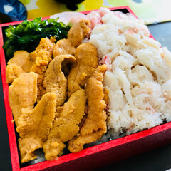 海鮮丼/お弁当 地元デパート  松坂屋の 北海道美味いも…(2枚目)
