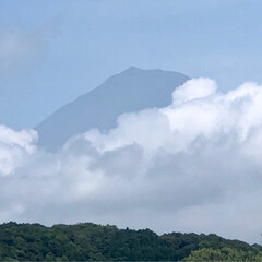 富士川サービスエリア/観覧車🎡/富士山🗻 夏の 富士山は
恥ずかしがり屋さん
暑い…(2枚目)