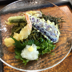 グルメ/フード/スイーツ/おでかけ 野菜たっぷりサラダそば
夏野菜の天ぷらそ…(2枚目)