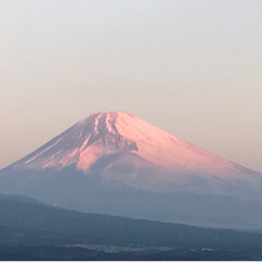 富士山🗻/風景 今朝の富士山🗻(1枚目)