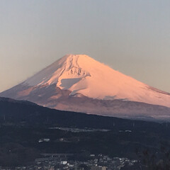 富士山🗻/風景 今朝の富士山🗻(1枚目)