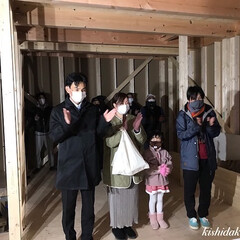これからもよろしくお願いします/安全祈願/上棟式/京都注文住宅/京都注文建築/宇治市/... N様邸新築工事の上棟式が始まりました!
…