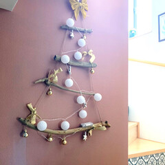 流木ツリー/クリスマスツリー/手作り/クリスマス/おうち時間/メリークリスマス/... 以前作った流木ツリー🎄
毎年飾っているん…(3枚目)
