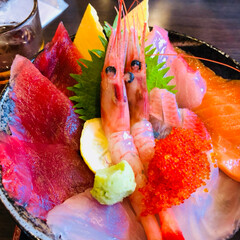グルメ 下田の海鮮丼と金目鯛(2枚目)