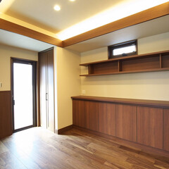 オーガニックハウス/滋賀/注文住宅/家具 造り付け家具はその家にぴったりと合います…(1枚目)