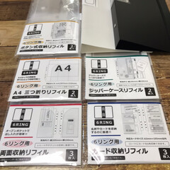 文房具/6リングバインダー/ファイル/雑貨/100均/セリア/... セリアで見つけた6リングバインダーという…