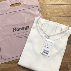 honeys/ハニーズ/ノースリーブ/タンクトップ/ファッション/みんなにおすすめ Honeys購入品。
ずっと透けない白の…(1枚目)