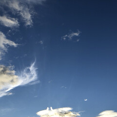 空/雲 今日、仕事が終わり駐車場から
みた空と雲…(1枚目)