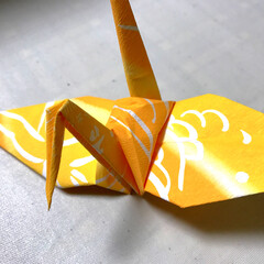 折り紙 折り鶴(1枚目)