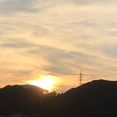 雲/空/フォロー大歓迎 夕日が💕🎶綺麗ですよ
🐾🤗(1枚目)