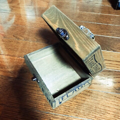 お茶のパッケージ/木箱/セリア 新年一発目‼️いただき物のお茶のパッケー…(3枚目)