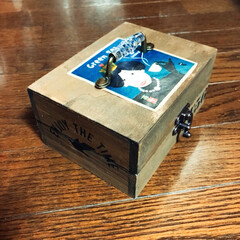 お茶のパッケージ/木箱/セリア 新年一発目‼️いただき物のお茶のパッケー…(2枚目)