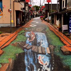 おでかけ 豊後高田の昭和の街のパール通りは、通りに…(6枚目)