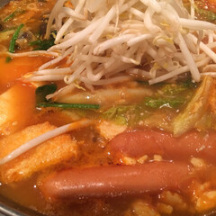 鯖缶鍋/おうちごはん/ごはん 韓国風肉じゃがのスープがかなり残っていた…(1枚目)