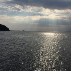 海/江ノ島/秋/風景/おでかけ/旅 江ノ島の海。
1day trip だけど…(1枚目)