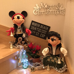 ミニーマウス/MickeyMouse/クリスマス2019/ダイソー 久々の投稿！
ささやかながら、家の内階段…(1枚目)