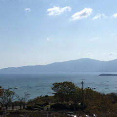 おでかけ 今日は小豆島が綺麗に見えてます😃💕(2枚目)