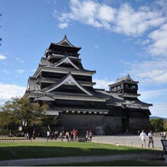 建築 元気な時の熊本城です。絶好のタイミング。…(2枚目)