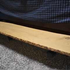DIY/家具/お片付け/ローテーブル/カッティングボード 栗の木の1枚板からカッティングボードとキ…(3枚目)