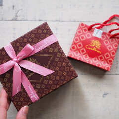 バレンタイン2020/雑貨/おすすめアイテム/暮らし ダスカジャパンのチョコレート。豪華な2段…(1枚目)