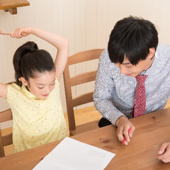 インテリア/新生活/片付け/お片付け/部屋/手入れ/... 子どもの宿題や勉強は、個人の部屋の学習机…
