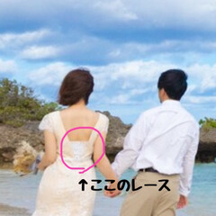 新婚旅行/石垣島/ウエディング写真 石垣島に新婚旅行に行ってた娘、ドレス着て…(4枚目)