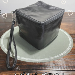 ハンドメイド/ヤギ革でバッグ/ばね指朝は辛い 前回投稿したヤギ革で、バッグ完成しました…
