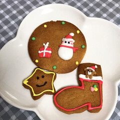 クッキー/クリスマス/スイーツ/ハンドメイド 星に願いを…💫(1枚目)