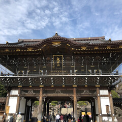 旅行 初の成田山新勝寺😊
とても立派です❗️
…(2枚目)