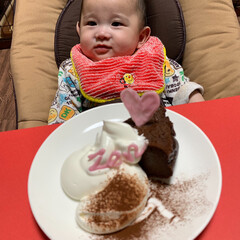 赤ちゃん/チョコケーキ/バレンタイン/フォロー大歓迎/スイーツ/バレンタイン2019 濃厚チョコケーキ焼きました➰💖💖💖
ネン…(3枚目)