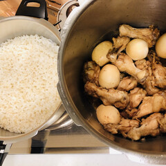 ミツカン 米酢 900ml 507237 1本 | ミツカン(米酢)を使ったクチコミ「こんばんは⭐️
圧力鍋で 炊きました！ …」(1枚目)