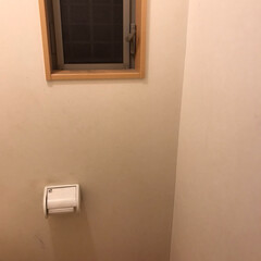 トイレ/DIY/リフォーム 家の、トイレ🚽の、壁紙やってみた〜〜❣️…(1枚目)